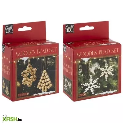Grafix karácsonyi fa gyöngy szett, 2 féle