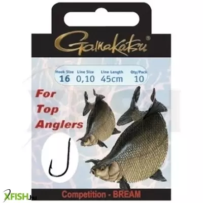 Gamakatsu Előkötött Horog Előke Bks-1100B/020 10/Cs 140203-020