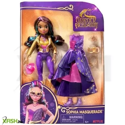 Spin master unikornis akadémia - sophia divatos baba