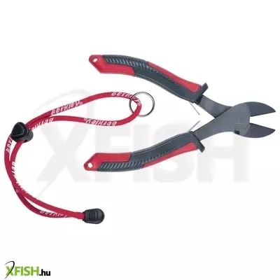 Berkley 7in XCD Side Wire Cutters csípőfogó Red/Gray/Black 1 Multi-Species Natralock