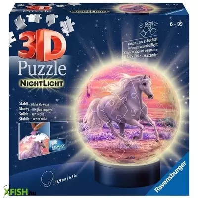 Ravensburger puzzle 3d 72 db - lovak a parton