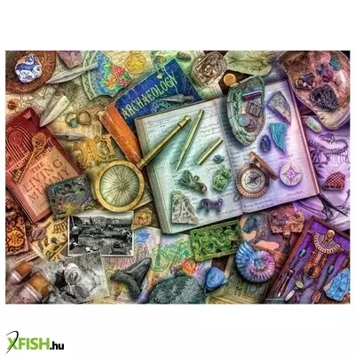 Ravensburger puzzle 500 db - a régész asztala