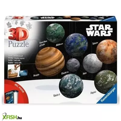 Ravensburger puzzle 3d - bolygók