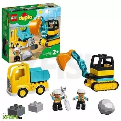 LEGO® DUPLO® Town: Teherautó és lánctalpas exkavátor 10931