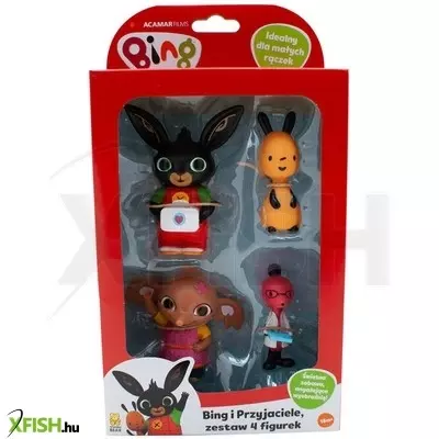 Schleich bing és barátai figurák 4 db
