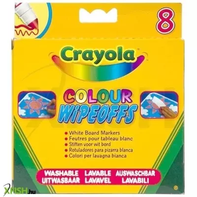 crayola 8 darabos táblafilctoll készlet