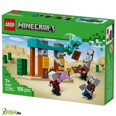 lego minecraft 21267 illagerek őrjárata a sivatagban