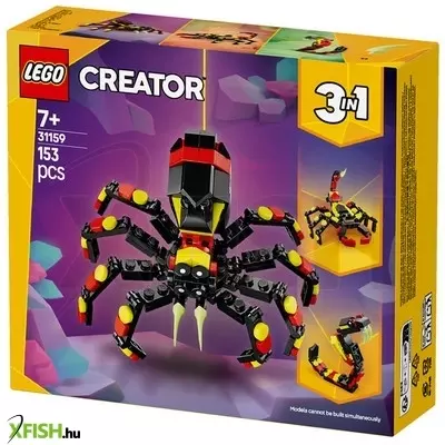 Lego creator 31159 vadállat meglepetésekkel teli pók