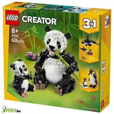 lego creator 31165 vadállatok pandacsalád