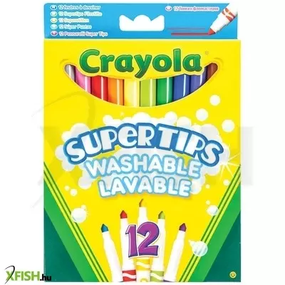 Crayola 12 darabos vékony filctoll készlet