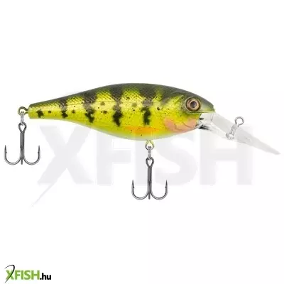 Berkley Bad Shad Wobbler 2 3/4in | 7cm 7 (1/3 oz) Yellow Perch 1 Plastic Clam / Blister 6'-9' | 1.8m-2.7m 6 2