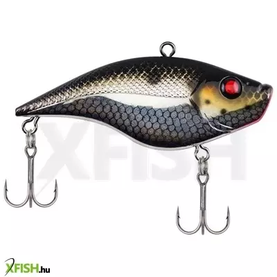 Berkley Warpig wobbler 3in | 8cm 1/2 (1/2 oz) Black Silver 1 Plastic Clam / Blister Sinks 5 2