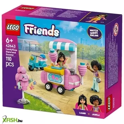 Lego friends 42643 vattacukorárus pult és robogó