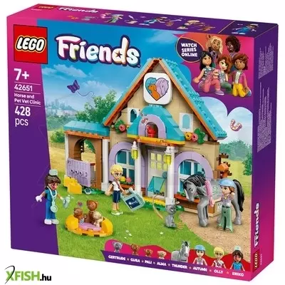 Lego friends 42651 ló- és állatkórház