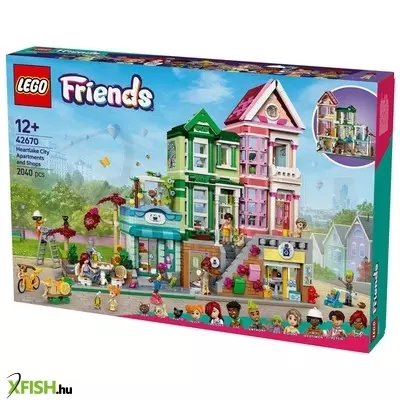 Lego friends 42670 heartlake city lakások és üzletek