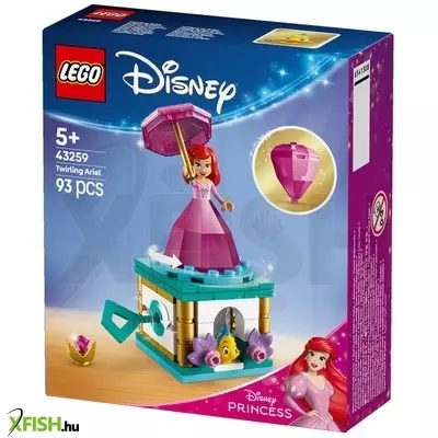Lego disney princess 43259 pörgő-forgó ariel