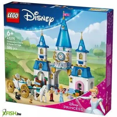 Lego disney princess 43275 hamupipőke kastélya és hintója