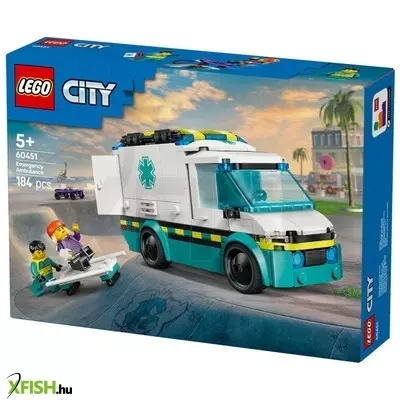 Lego city great vehicles 60451 sürgősségi mentőautó