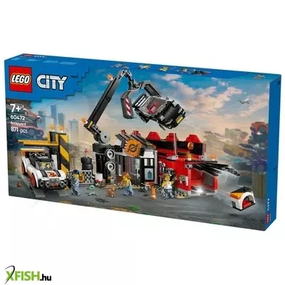 Lego my city 60472 roncstelep autókkal