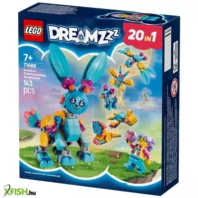 Lego dreamzzz 71488 kreatív állatos kalandok bunchuval