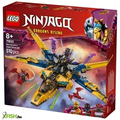 Lego ninjago 71833 ras és arin szuper viharrepülője