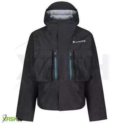 Greys Cold Weather Wading Jacket Unisex XXL Carbon Climatex Vízálló dzseki