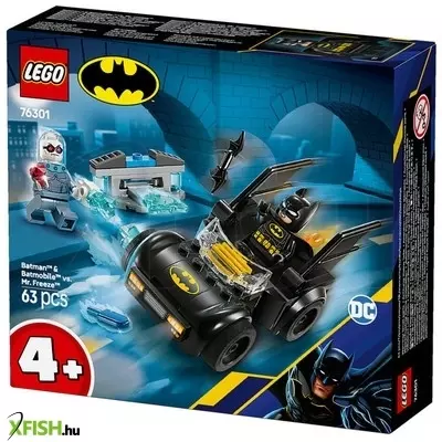 Lego super heroes dc 76301 batman és a batmobile vs. mr. freeze