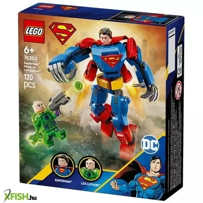 Lego super heroes dc 76302 superman robot vs. lex luthor
