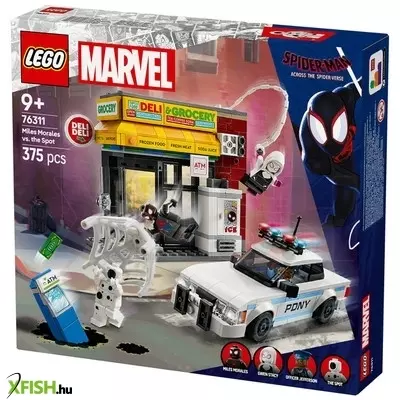 Lego super heroes marvel 76311 pókverzum miles morales vs. folt
