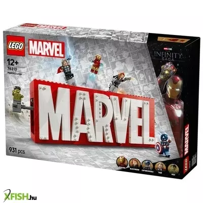 Lego super heroes marvel 76313 marvel logó és minifigurák