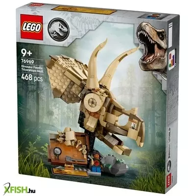 Lego jurassic world 76969 dinómaradványok triceratops-koponya
