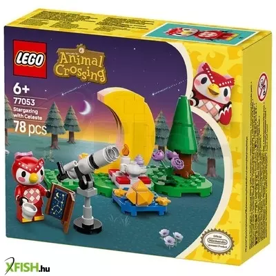 Lego animal crossing 77053 csillagnézés celeste-tel