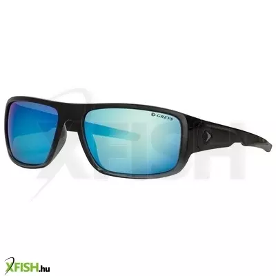 Greys G2 Sunglasses Unisex One Size Fits Most Gloss Napszemüveg Fekete/kék polikarbonát lencsével