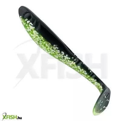 Abu Garcia Svartzonker McPerch Shad Gumihal 75mm 3.7g Black/Chartreuse 8 db/csomag