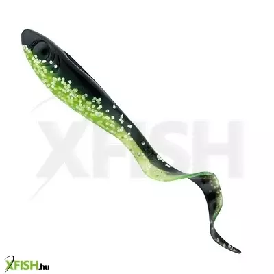 Abu Garcia Svartzonker McPerch Curly ebihal műcsali 110mm 5g Black/Chartreuse 8 Darab/csomag