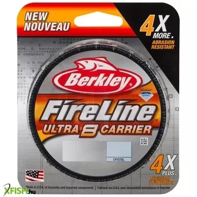 Berkley Fireline Ultra 8 Filler Spools Fonott Pergető zsinór 150m Crystal 6.2kg | 13lb 0.004in | 0.10mm