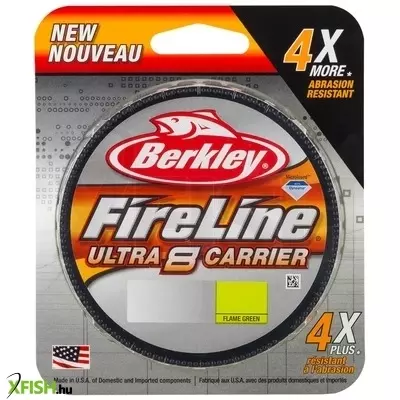 Berkley Fireline Ultra 8 Filler Spools Fonott Pergető zsinór 150m Fluorescent Green 29.1kg 0.39mm