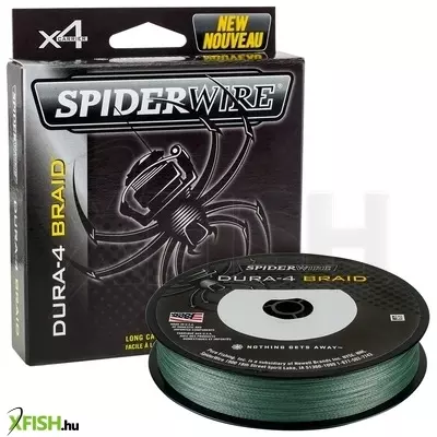 SpiderWire Dura 4 Filler Spools 4 Szálból szőtt Fonott Pergető Zsinór 300m Sötétzöld 45.0kg | 99lb | 0.40mm