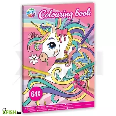 Grafix kifestő könyv a4, 64 oldal, 3 féle