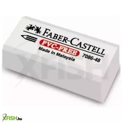 Faber-Castell: Vinyl fehér radír celofán védővel