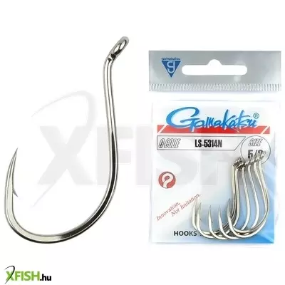 Gamakatsu Harcsázó Horog Ls-5314N/200 2/0 6/Cs.