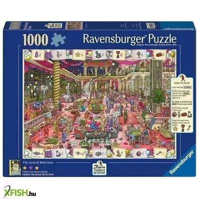 Ravensburger puzzle 1000 db - pierre a nyomozó
