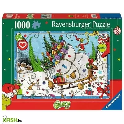 Ravensburger puzzle 1000 db - grincs