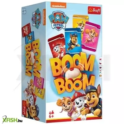 Trefl: Boom Boom - Mancs őrjárat ügyességi és logikai társasjáték
