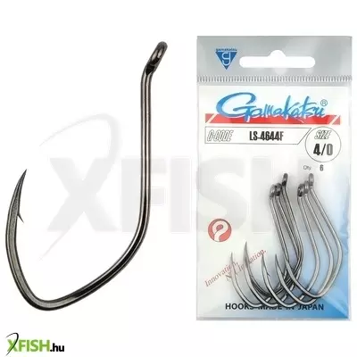 Gamakatsu Harcsázó Horog Ls-4644F/300 3/0 6/Cs