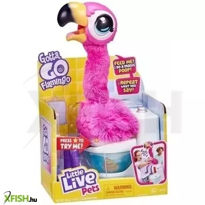 little live pets: potyi, a flamingó