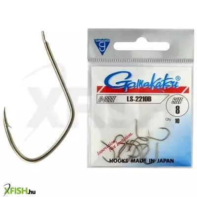 Gamakatsu Pontyozó Horog Ls-2210B/010 10Db 147562-010