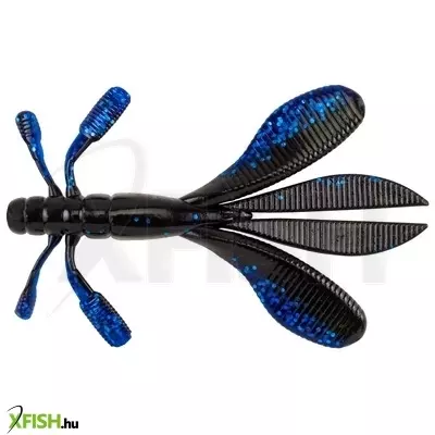 Berkley PowerBait Mantis Bug műcsali 4in | 10cm Black Sapphire 8 db/csomag