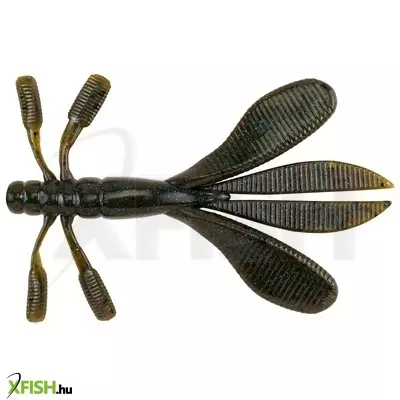 Berkley PowerBait Mantis Bug műcsali 4in | 10cm Green Pumpkin Blue 8 db/csomag