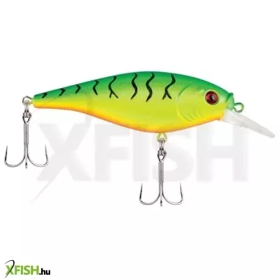 Berkley Flicker Shad Shallow wobbler 2in | 5cm 1/6 oz Firetiger 1 Plastic Clam / Blister 2'-4' | 0.5m-1.2m 8 2